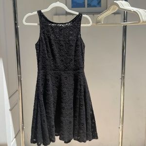 BB Dakota Black Lace Dress, Size 0